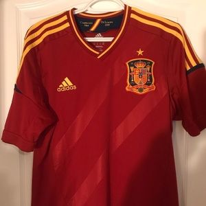Adidas Spain Soccer Jersey